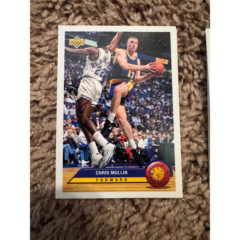 1992-93 Upper Deck Golden State Warriors Card Lot – Chris Mullin‎ & Tim Hardaway